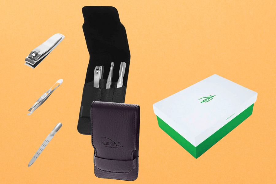 Bộ quà tặng Kềm Nghĩa GS.17 PT được chế tác từ thép không gỉ, an toàn cho da
