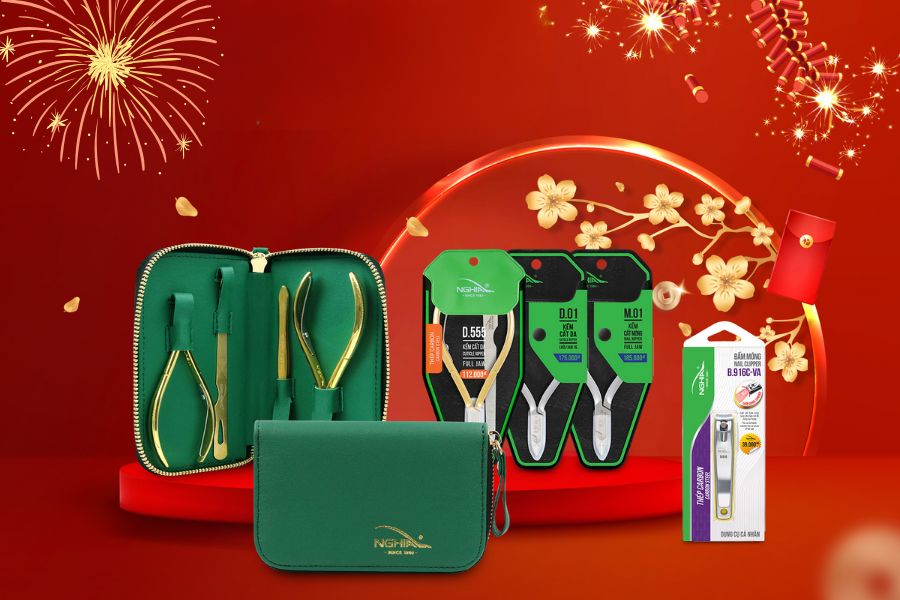 Bộ chăm sóc móng tay Kềm Nghĩa là món quà tặng sự kiện ý nghĩa 