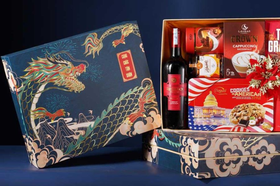 Set quà tặng Tết mang nhiều ý nghĩa tốt lành
